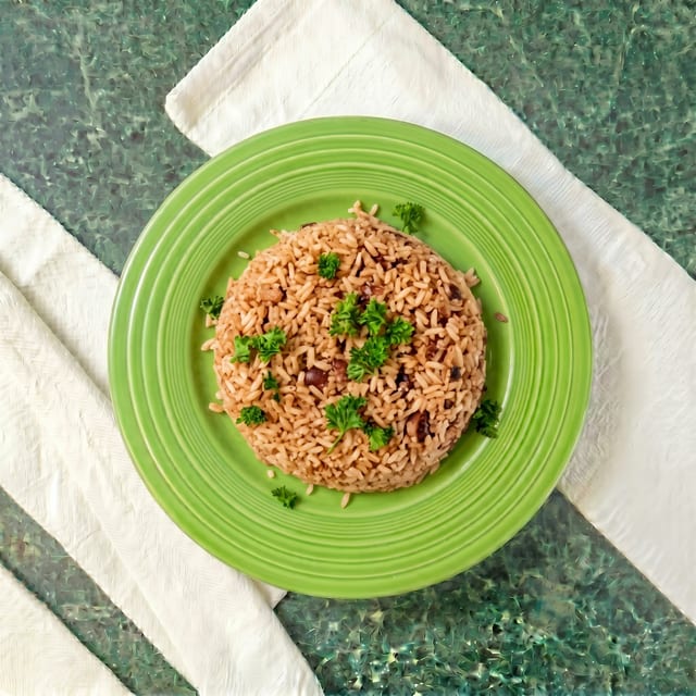 Rice & Peas.