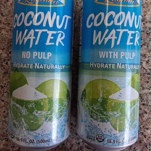 Coconut Water.